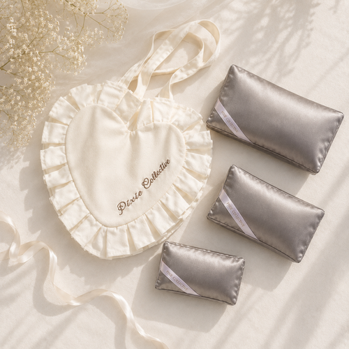 Pixie Heart & Ruffles Tote